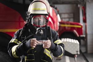 fire extinguisher during safety training