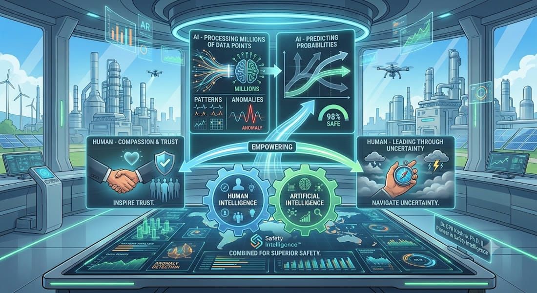 Human Intelligence and Artificial Intelligence combined for superior industrial safety outcomes