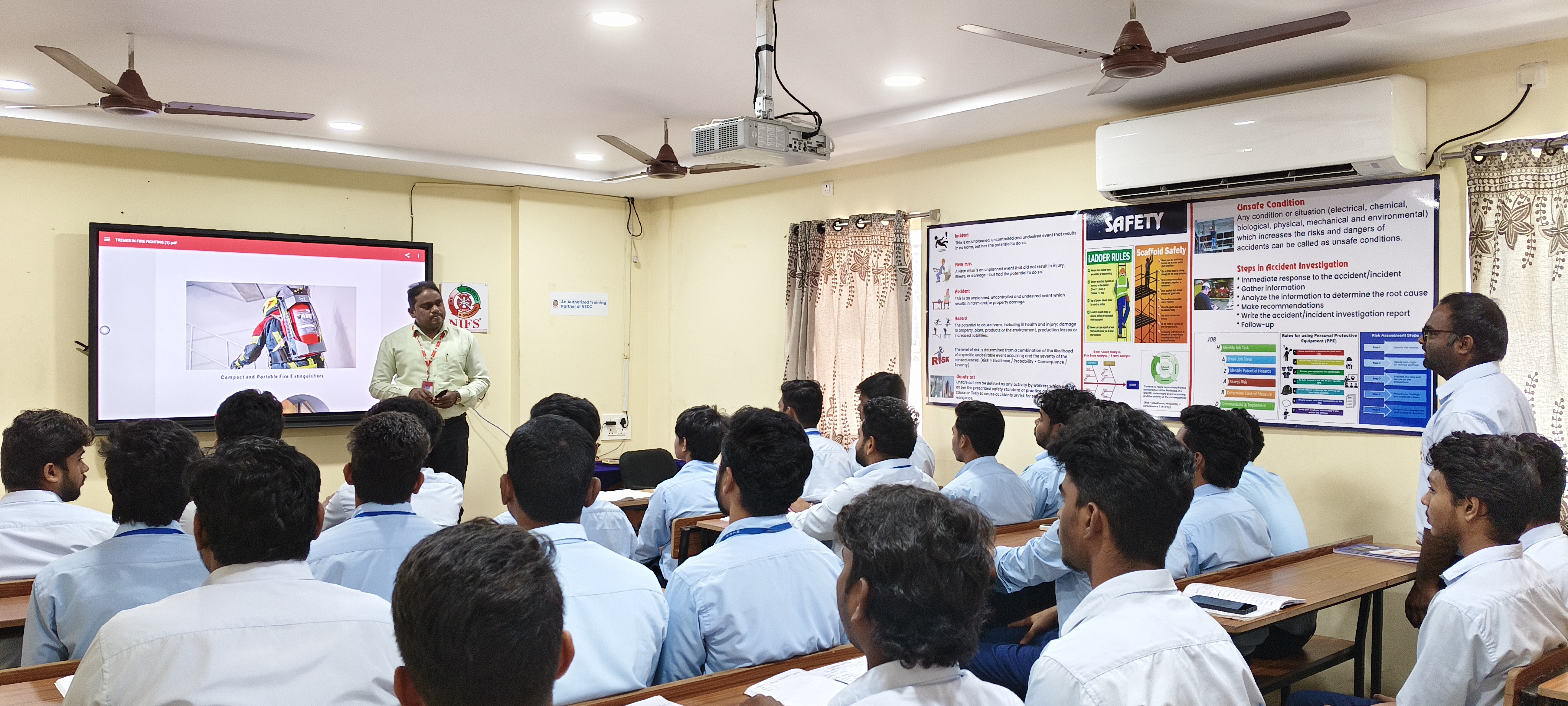 NIFS Fire & Safety classroom lecture session