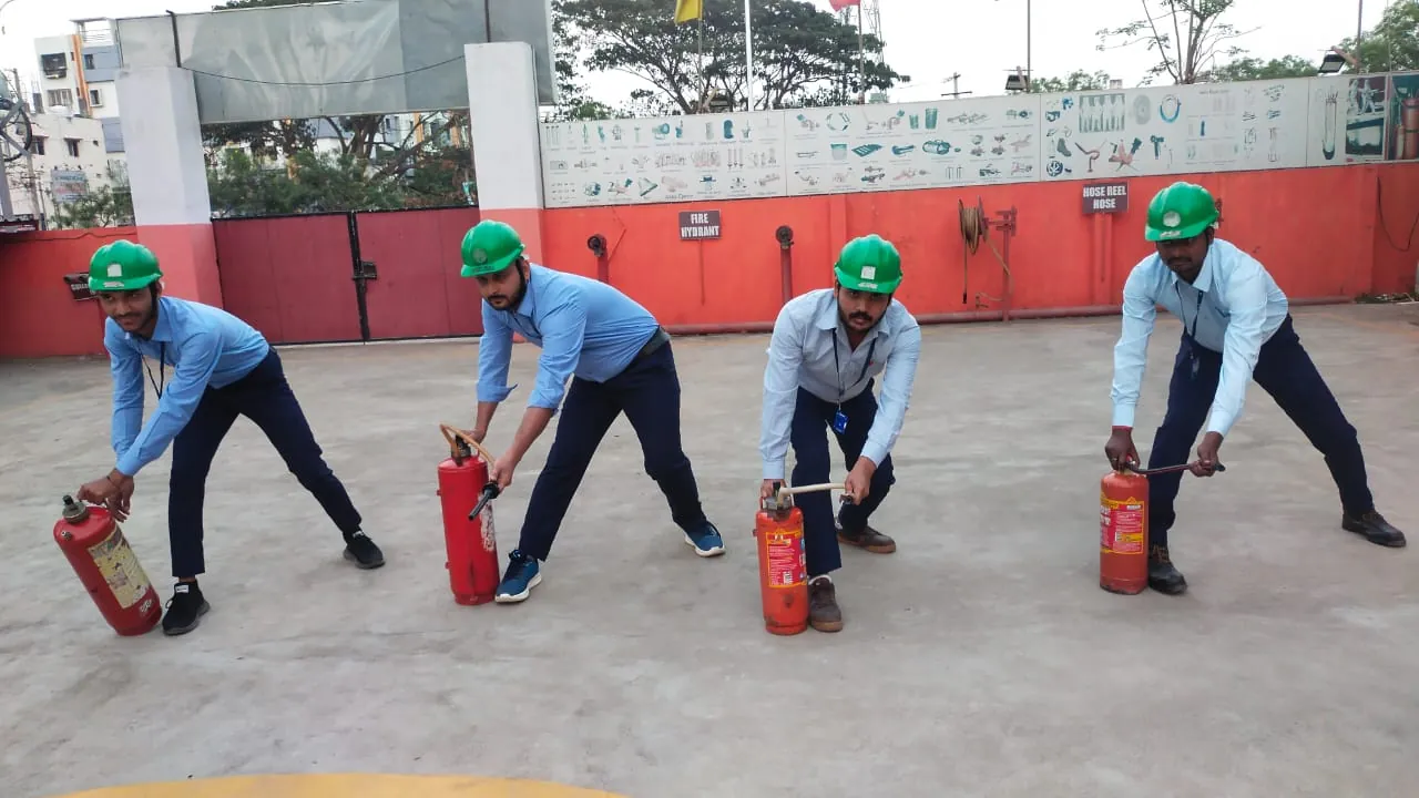 Fire Suppression Exercise