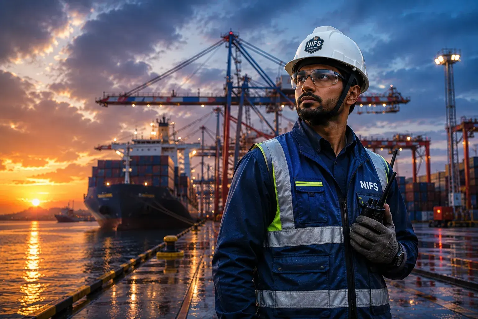 Marine and shipyard safety officer